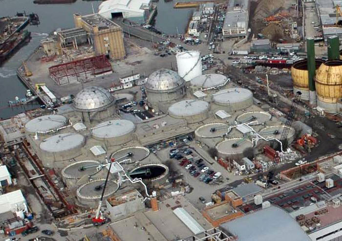 Newtown Creek Central Residuals Building